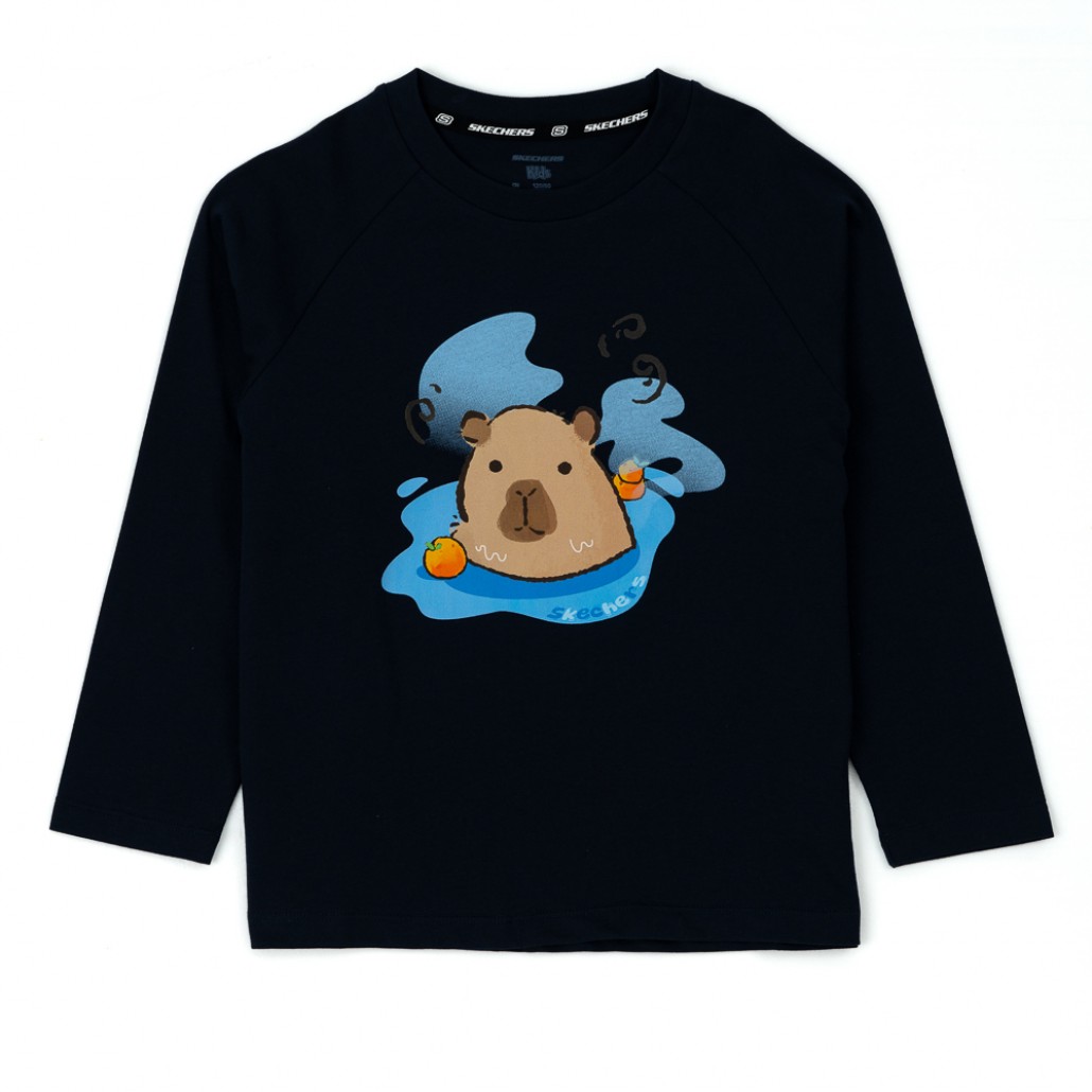 SKECHERS 中性童長袖衣 (L425K121-002Z)