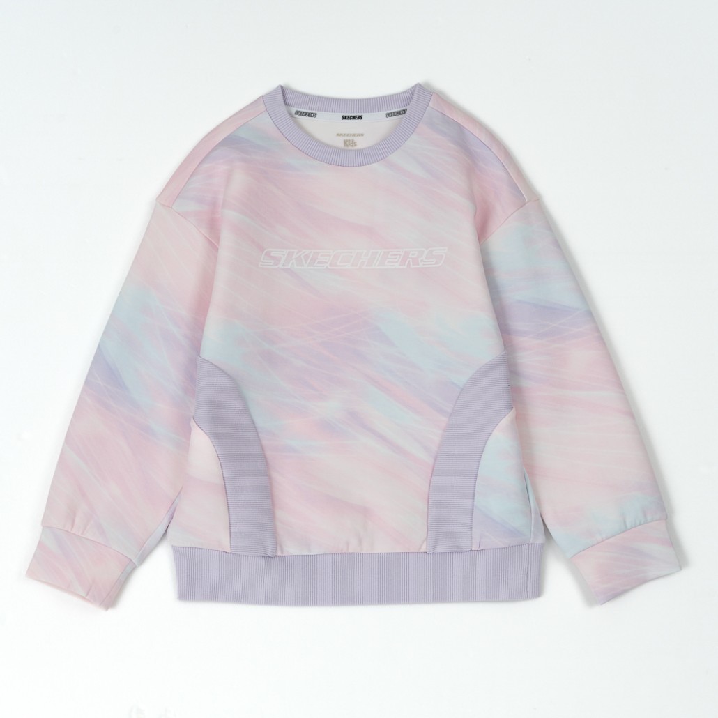 SKECHERS 女童長袖衛衣 (P125G007-050A)