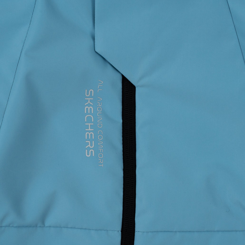 SKECHERS 男童拉鍊連帽外套 (P425B005-04K4)