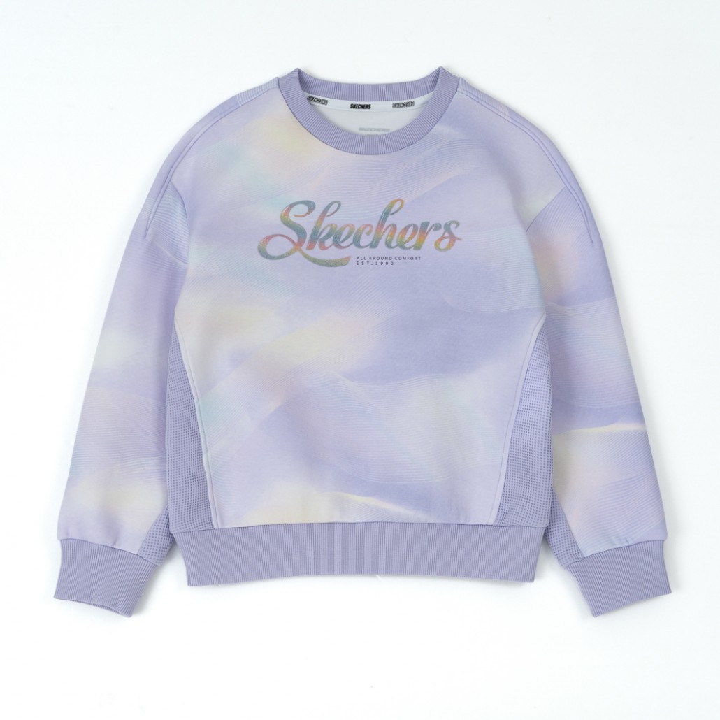 SKECHERS 女童長袖衛衣 (P425G007-05WY)