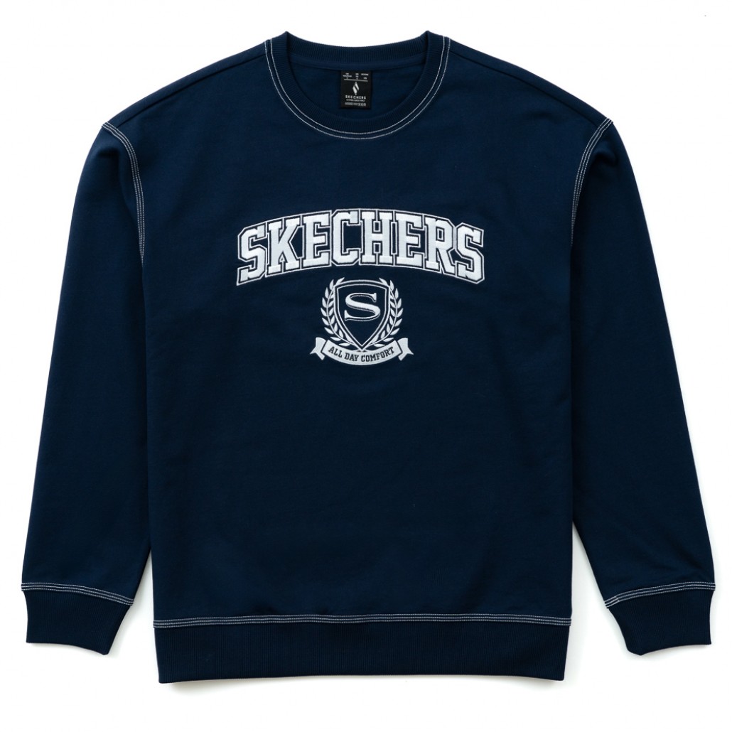 SKECHERS 中性長袖衛衣 (L325U008-002Z)