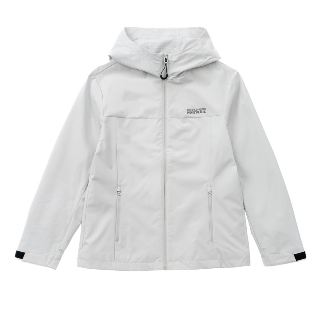 SKECHERS 女拉鍊連帽外套 (P325W129-00MV)