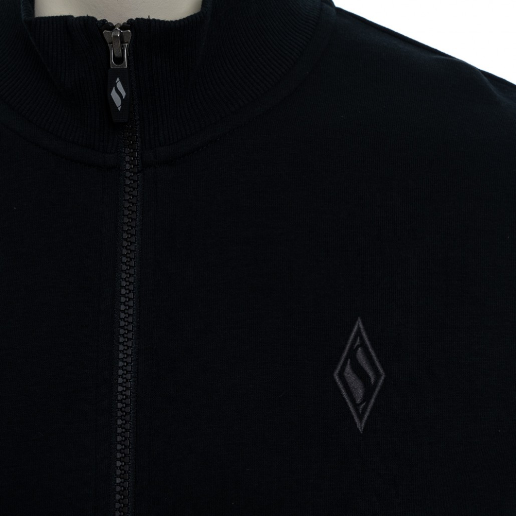 SKECHERS 男拉鍊外套 (M3JA195BLK)