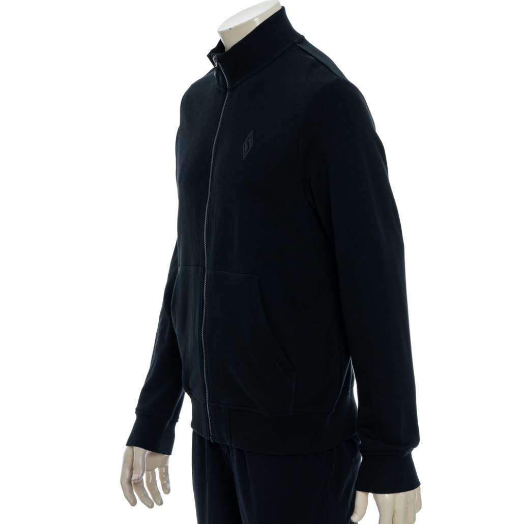 SKECHERS 男拉鍊外套 (M3JA195BLK)