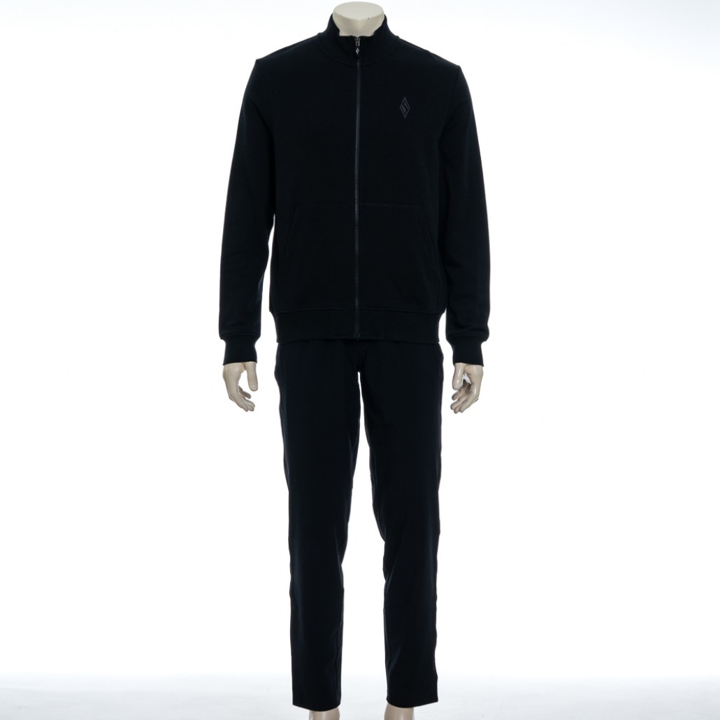 SKECHERS 男拉鍊外套 (M3JA195BLK)