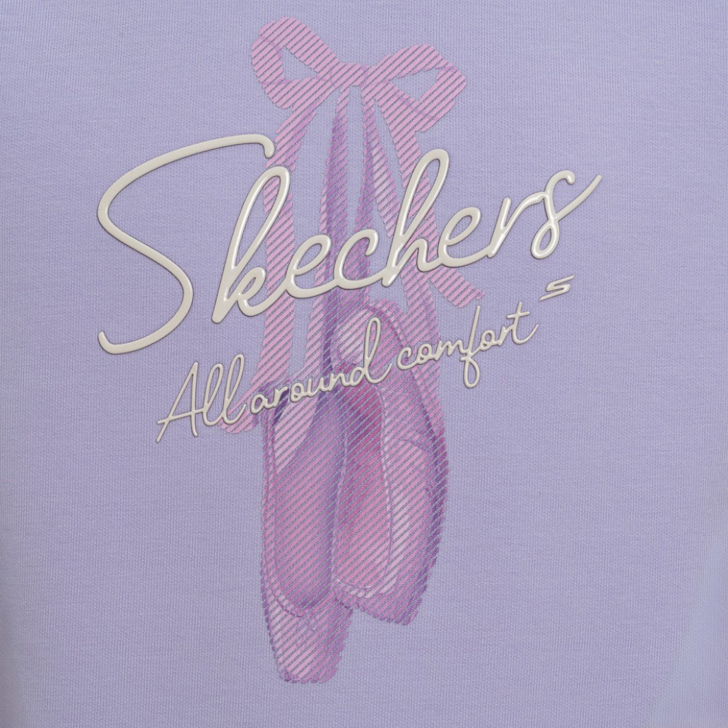 SKECHERS 女童長袖衛衣 (P325G009-00FW)