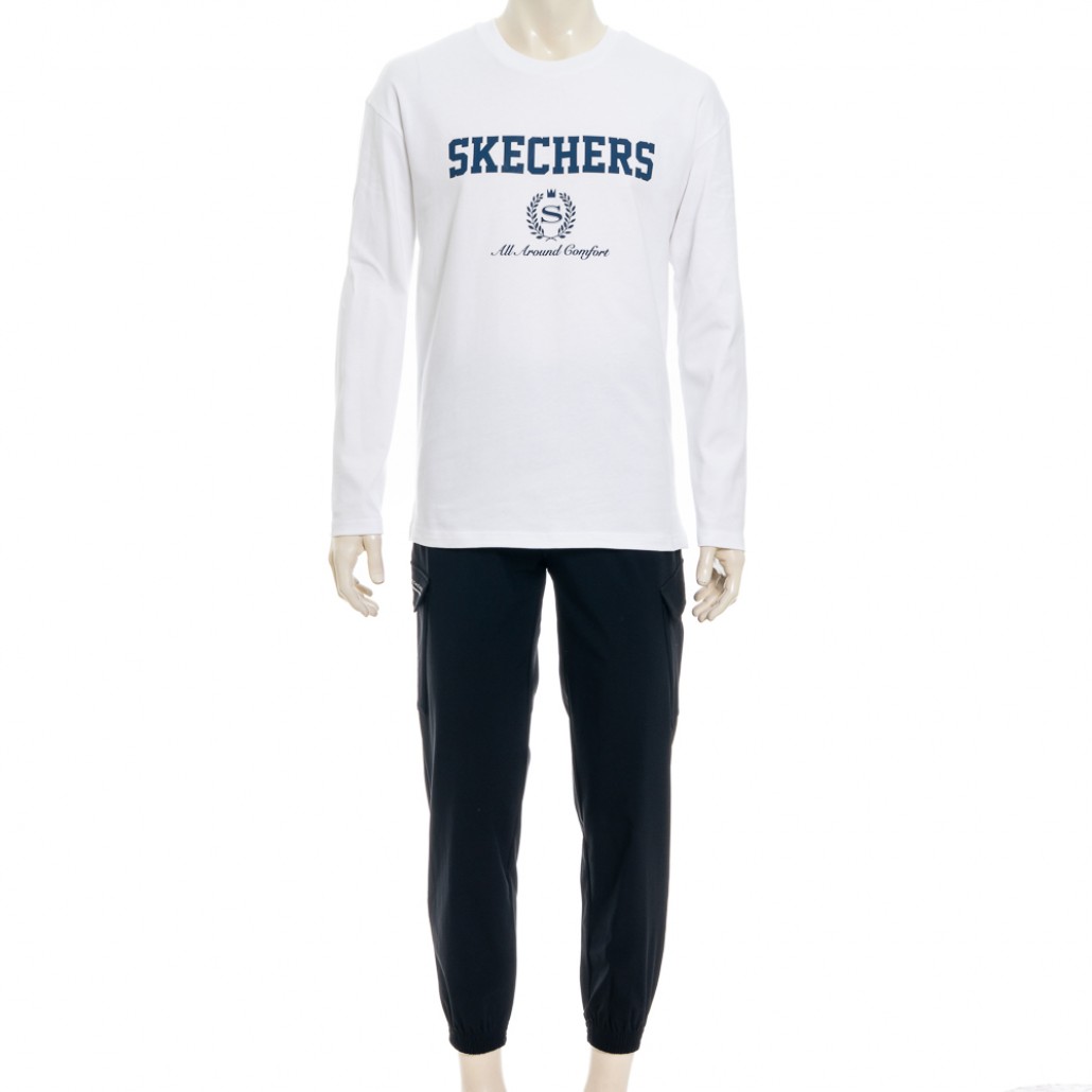 SKECHERS 中性長袖衣 (L325U013-0019)