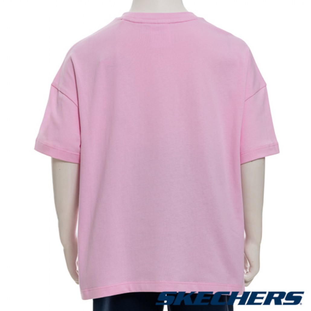 SKECHERS 女童短袖衣 (SL325G273-04VJ)