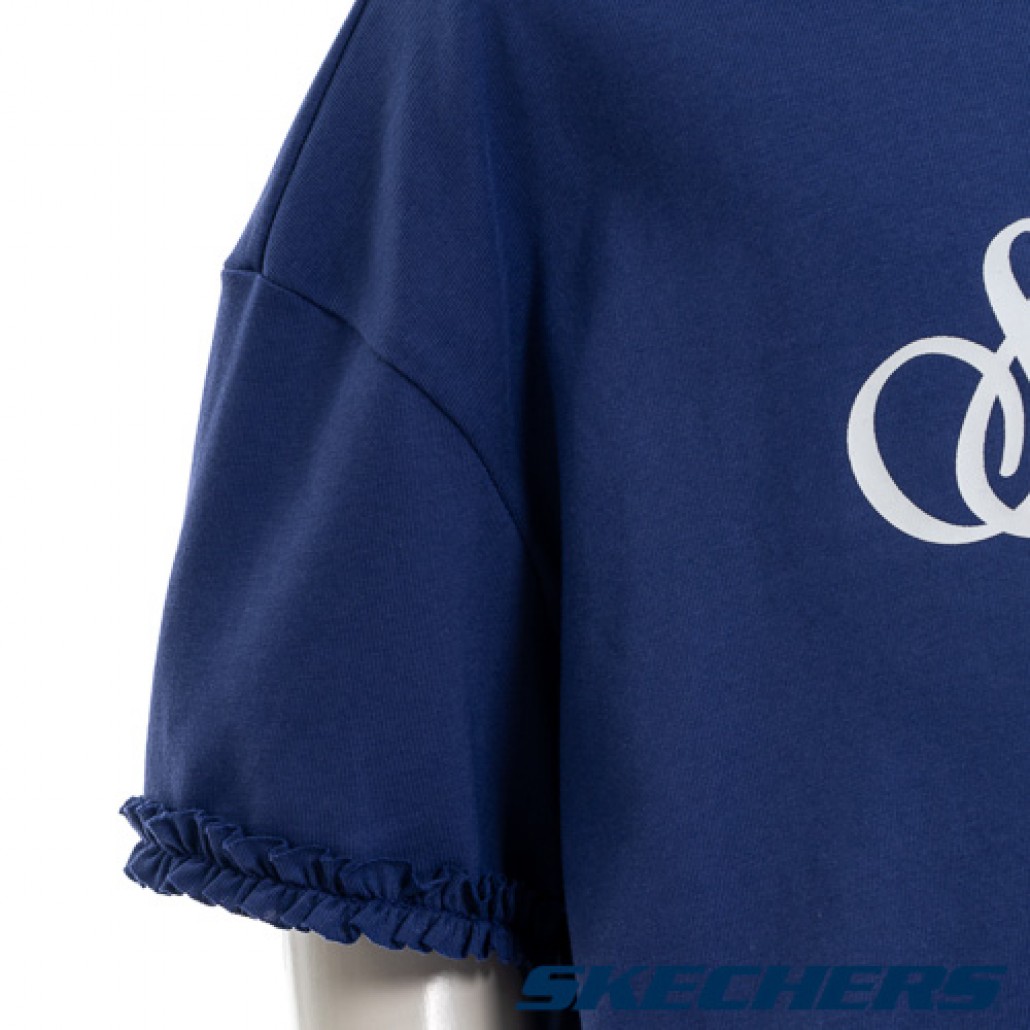 SKECHERS 女童短袖衣 (SL325G274-013D)