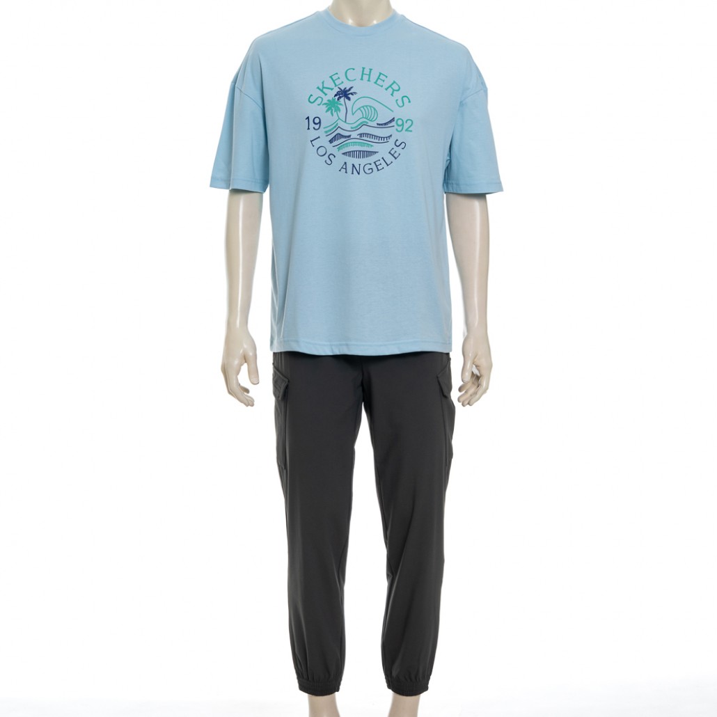 SKECHERS 男短袖衣 (SL325M492-00FU)