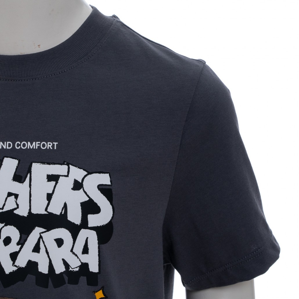 SKECHERS 中性童短袖衣 (L225K070-006L)