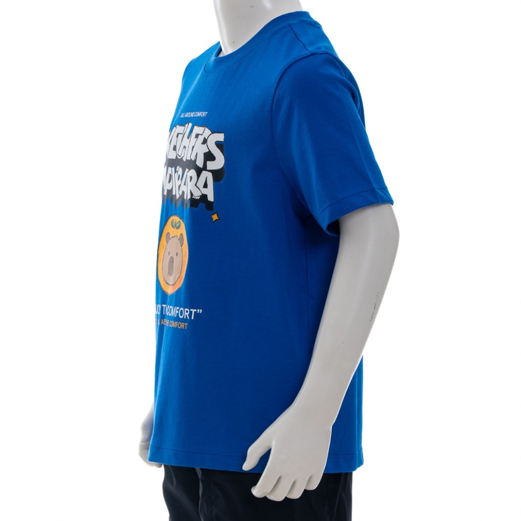 SKECHERS 中性童短袖衣 (L225K070-007G)