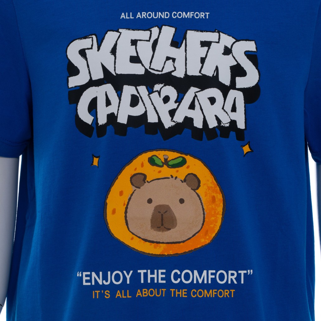 SKECHERS 中性童短袖衣 (L225K070-007G)