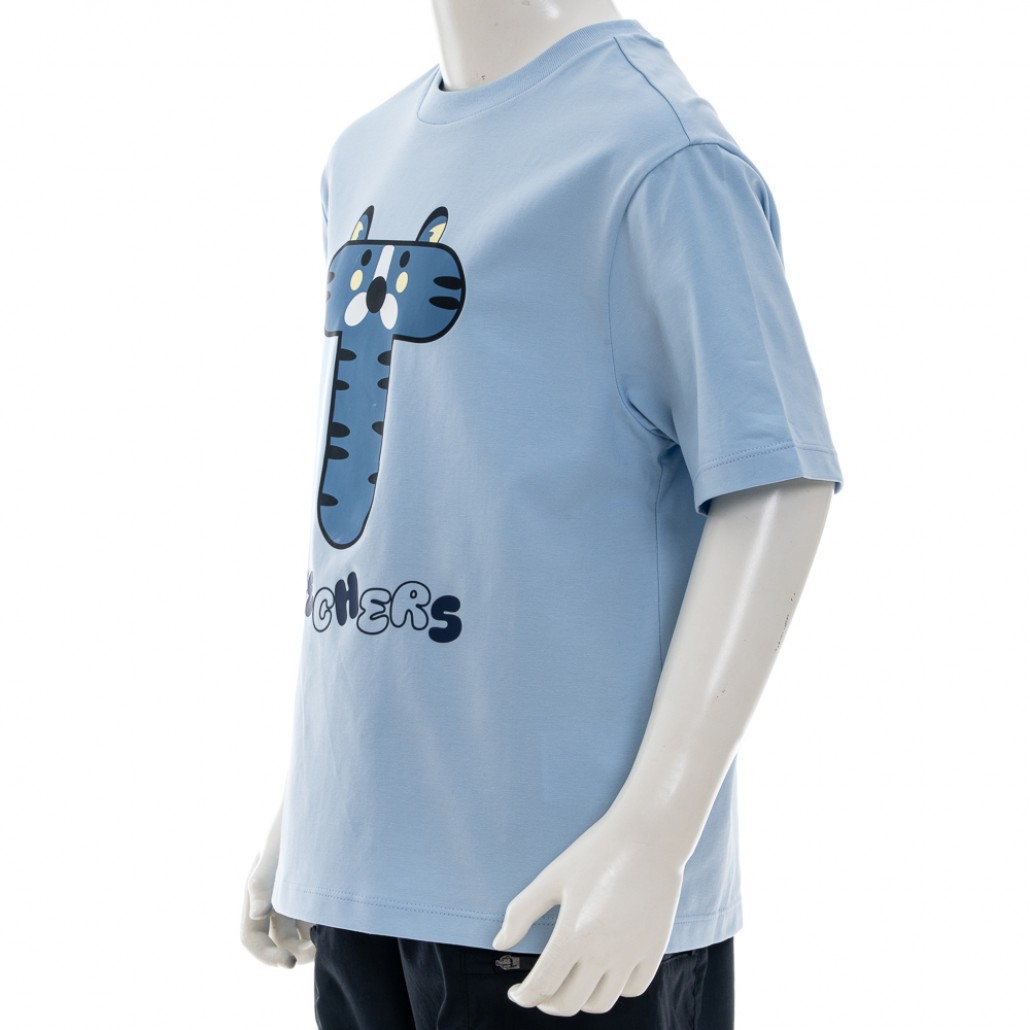 SKECHERS 中性童短袖衣 (L325K051-00F5)