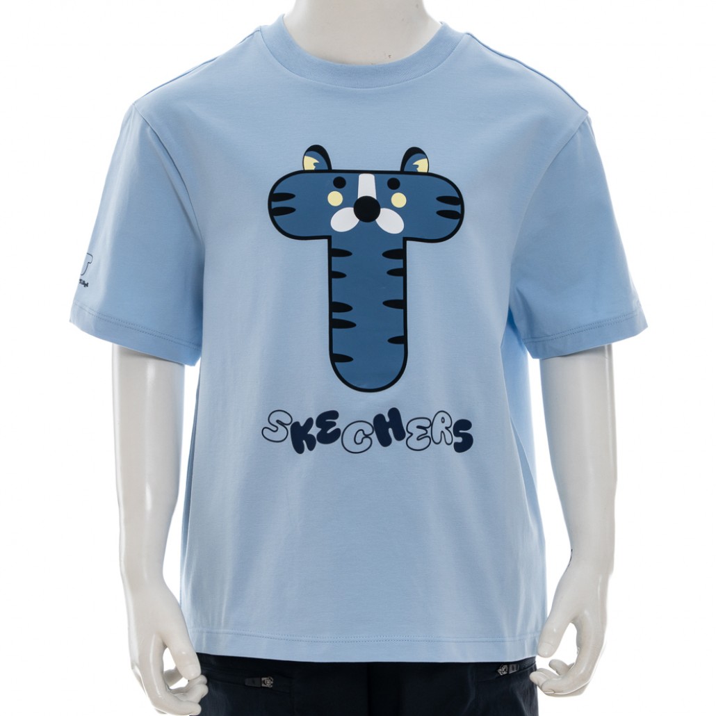 SKECHERS 中性童短袖衣 (L325K051-00F5)