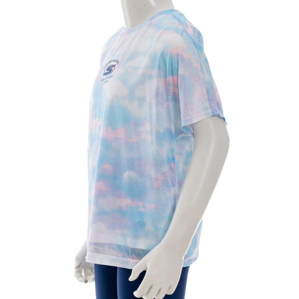 SKECHERS 女童短袖衣 (P225G056-05TP)