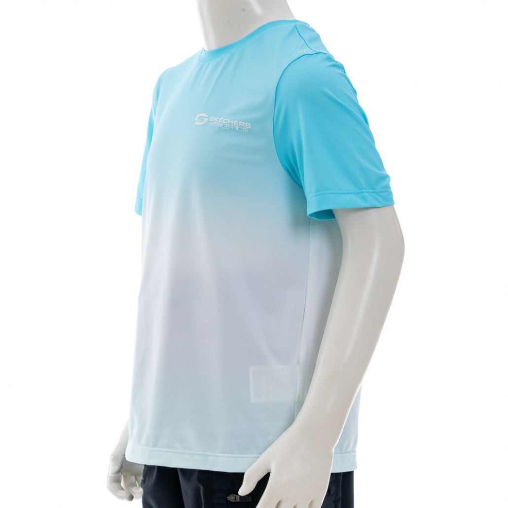 SKECHERS 中性童短袖衣 (P225K066-05A1)