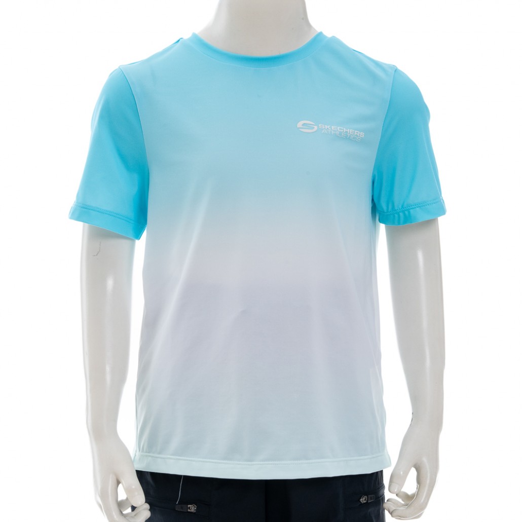 SKECHERS 中性童短袖衣 (P225K066-05A1)