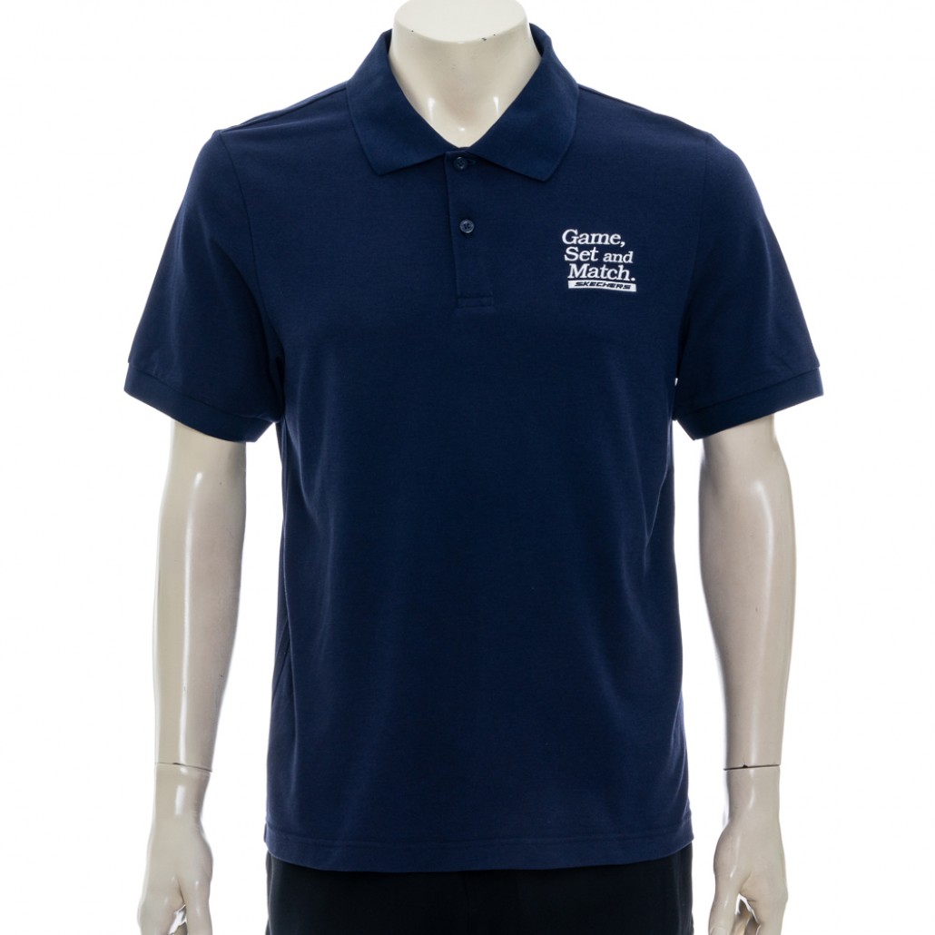 SKECHERS 男短袖POLO衣 (P225M015-00DU)